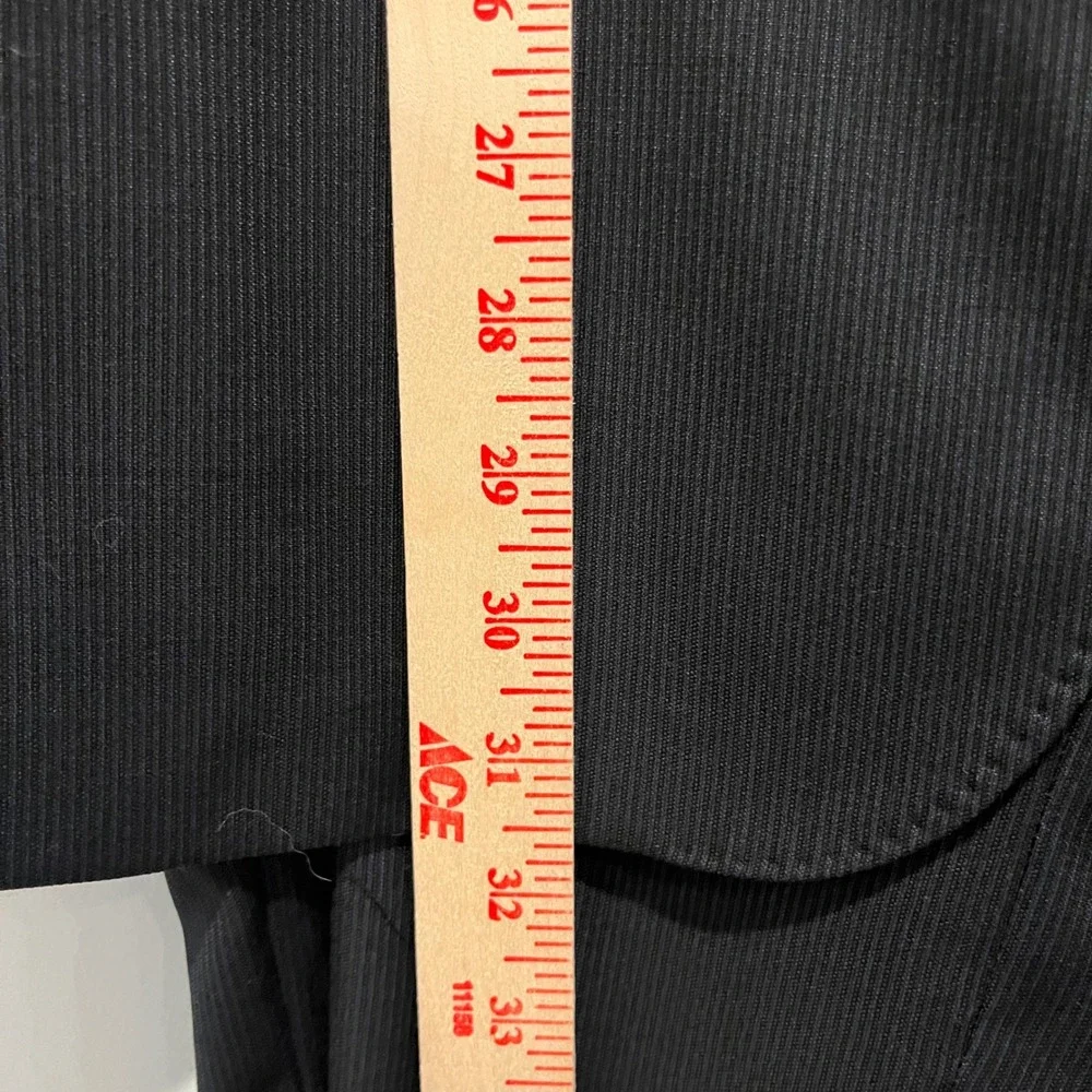 Zaharoff Basileia Nordstrom Road Warrior Mens Pinstripe Suit 46 Reg 46R